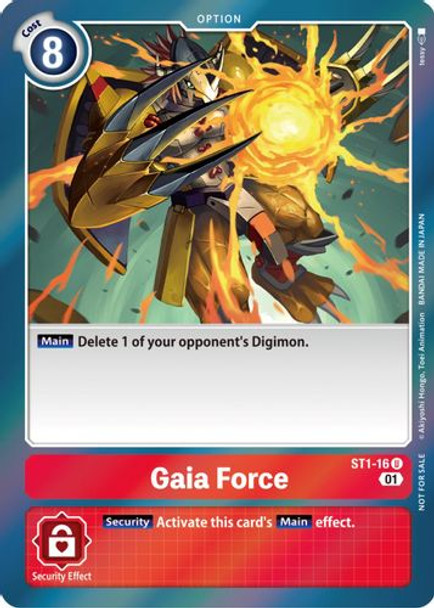 ST01-16U Gaia Force (ST-11 Special Entry Pack) (Foil)