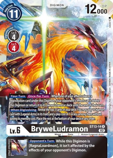 ST13-14R BryweLudramon (Foil)