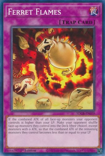 SDCB-EN039 Ferret Flames (Common) <1st>