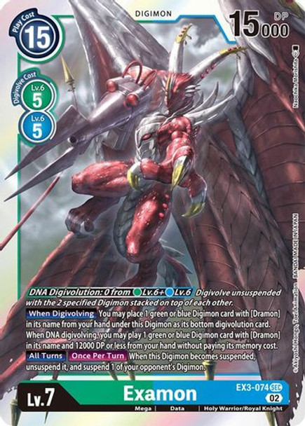 EX03-074SEC Examon (Foil)