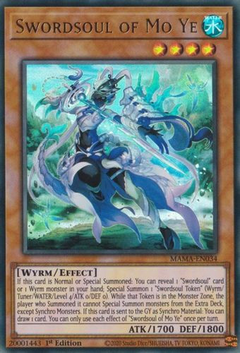 MAMA-EN034 Swordsoul of Mo Ye (Ultra Rare) <1st>