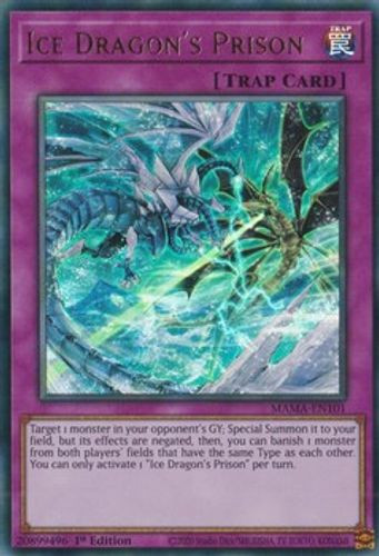 MAMA-EN101 Ice Dragon's Prison (Ultra Rare) <1st>