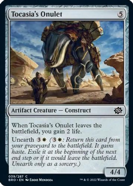 BRO-039C Tocasia's Onulet (Foil)