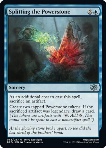 BRO-063U Splitting the Powerstone (Foil)