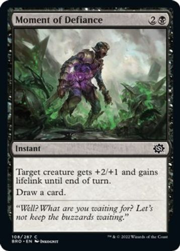 BRO-108C Moment of Defiance (Foil)