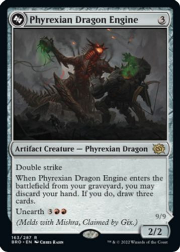 BRO-163R Phyrexian Dragon Engine