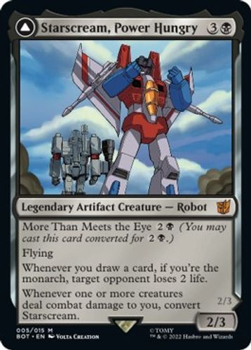 BOT-005M Starscream, Power Hungry