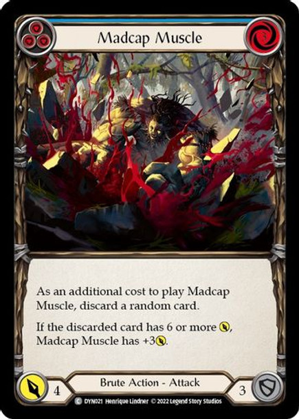 FAB08 1st DYN-021C Madcap Muscle (Blue)