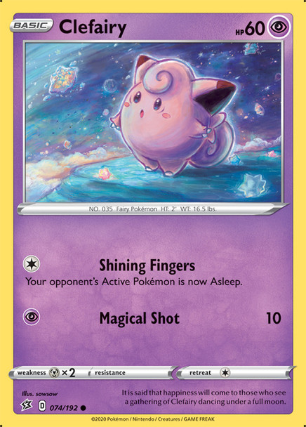 SWSH02-074/192C Clefairy