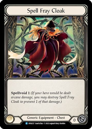 FAB08 1st DYN-237R Spell Fray Cloak (Cold Foil)