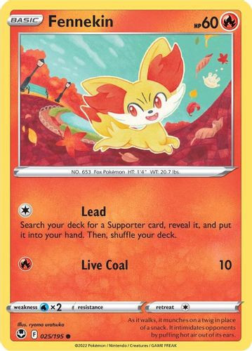 [SWSH12][SIT-025/195C] Fennekin