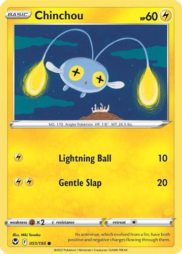 [SWSH12][SIT-051/195C] Chinchou