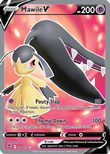 [SWSH12][SIT-178/195UR] Mawile V (Full Art) (Holo)