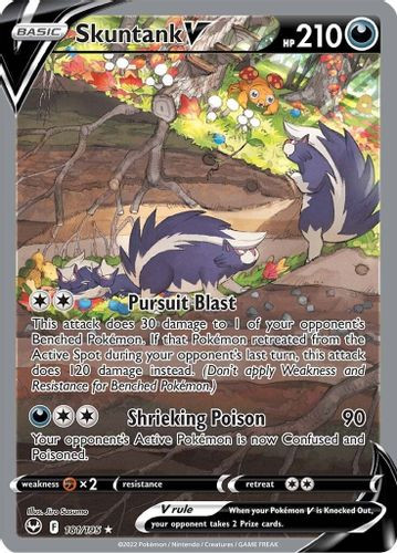 [SWSH12][SIT-181/195UR] Skuntank V (Alternate Art) (Holo)