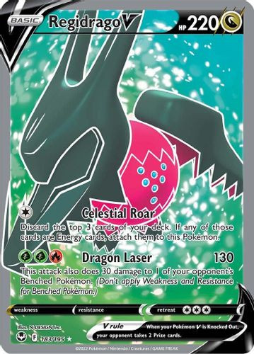 [SWSH12][SIT-183/195UR] Regidrago V (Full Art) (Holo)