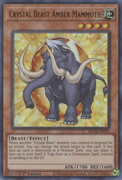 BLCR-EN051 Crystal Beast Amber Mammoth (Ultra Rare) <1st>