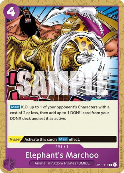 OP01-115C Elephant's Marchoo