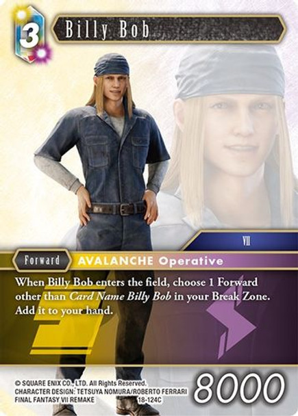 FF18-124C Billy Bob