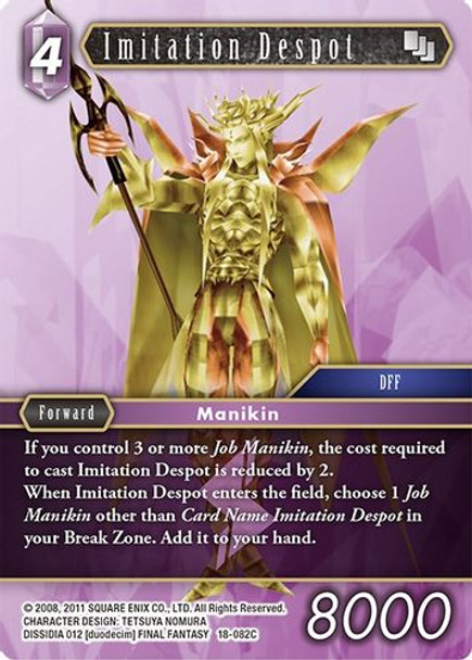 FF18-082C Imitation Despot (Foil)