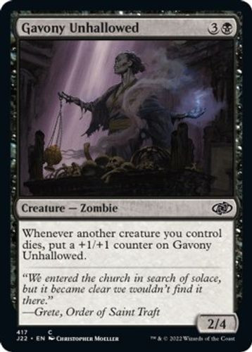 J22-417C Gavony Unhallowed