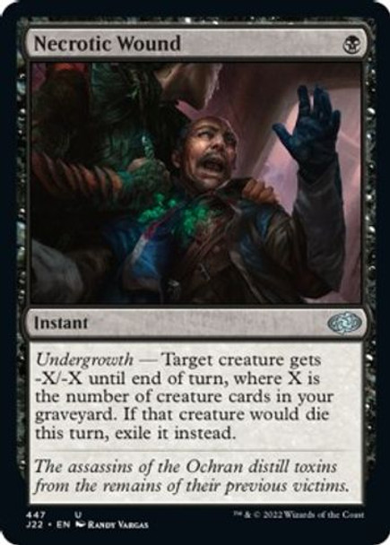 J22-447U Necrotic Wound