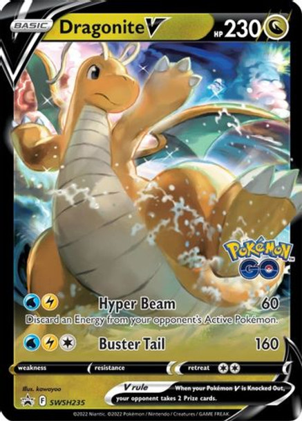 SWSH-235P Dragonite V (Holo)