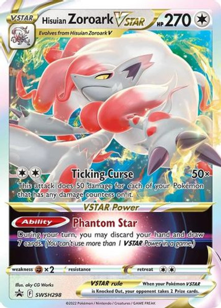 SWSH-298P Hisuian Zoroark VSTAR (Holo)