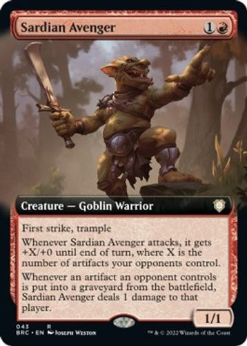 BRC-043R Sardian Avenger (Extended Art)
