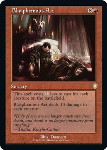 BRC-113R Blasphemous Act