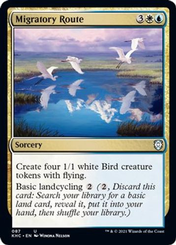 KHC-087U Migratory Route