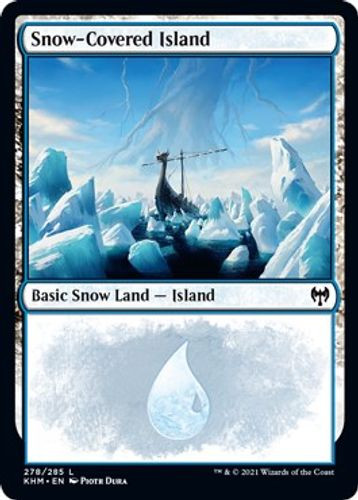 KHM-278L Snow-Covered Island
