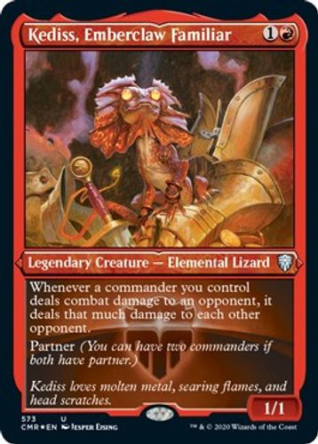CMR-573U Kediss, Emberclaw Familiar (Foil)
