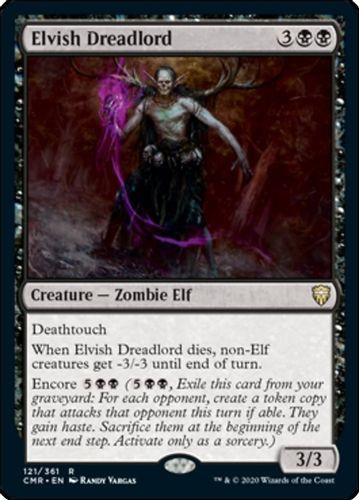 CMR-121R Elvish Dreadlord