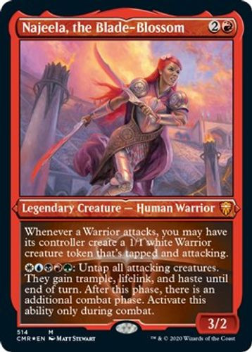 CMR-514M Najeela, the Blade-Blossom (Foil)