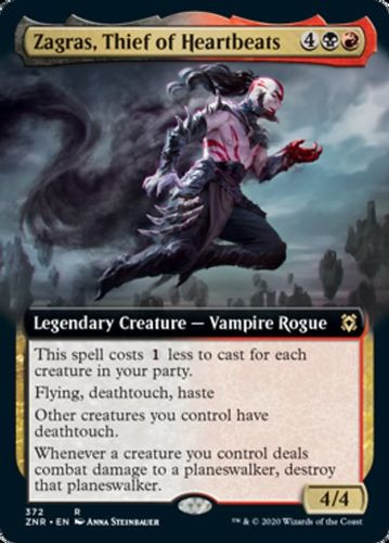 ZNR-372R Zagras, Thief of Heartbeats (Extended Art)