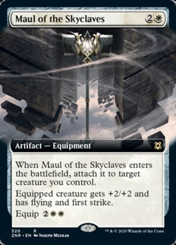 ZNR-320R Maul of the Skyclaves (Extended Art) (Foil)