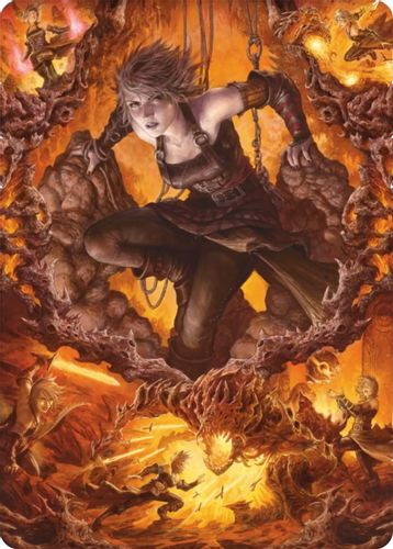 ZNRART-004 Nahiri, Heir of the Ancients Art Card