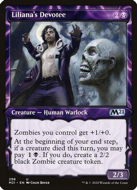 M21-298U Liliana's Devotee (Showcase)