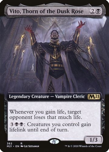 M21-362R Vito, Thorn of the Dusk Rose (Extended Art)
