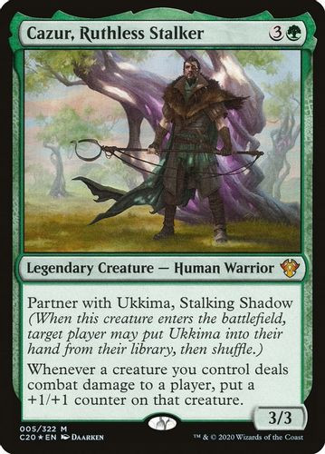C20-005M Cazur, Ruthless Stalker (Foil)