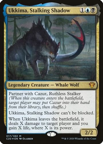 C20-017M Ukkima, Stalking Shadow (Foil)