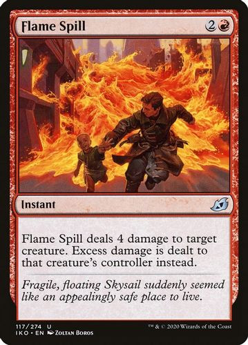 IKO-117U Flame Spill (Foil)