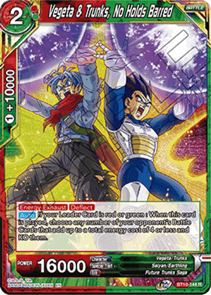BT10-144R Vegeta & Trunks, No Holds Barred