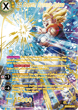 BT10-095SPR SS Gogeta, Dynamic Unison (SPR)