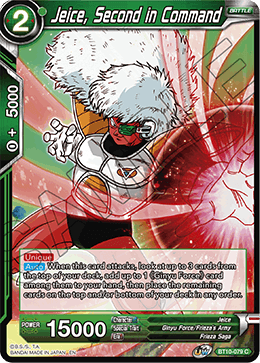 BT10-079C Jeice, Second in Command Foil