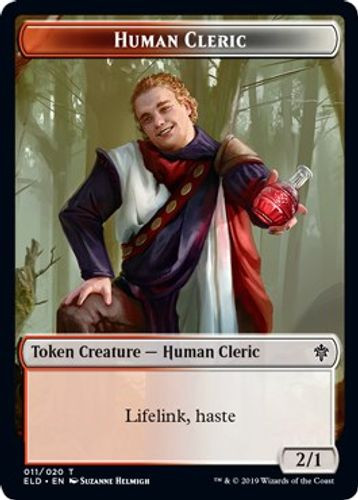 ELDTOK-011 Human Cleric Token