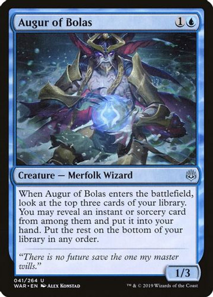 WAR-041U Augur of Bolas