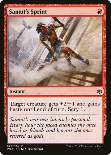 WAR-142C Samut's Sprint