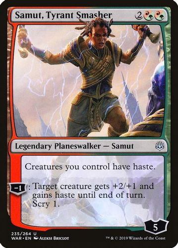 WAR-235U Samut, Tyrant Smasher