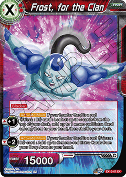 EX13-01 Frost, for the Clan Foil